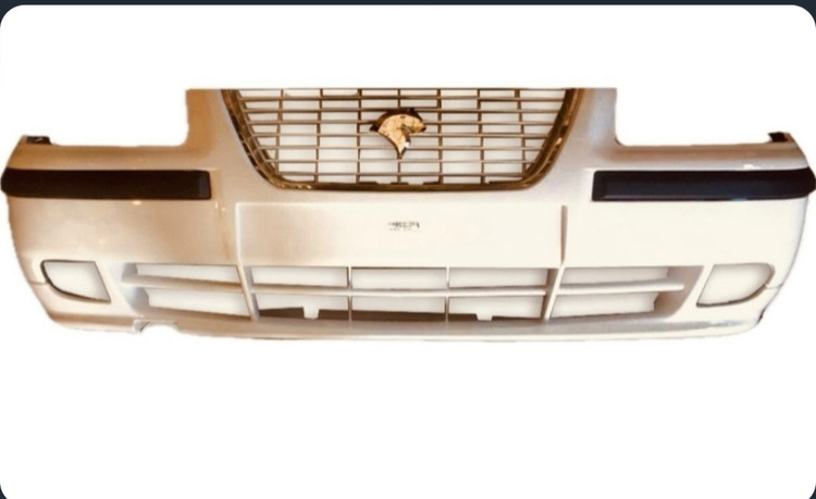 سپر جلو سمند بژ متالیک ۶۳۰۱۸ طرح لبخند و طرح سورن پوسته برند (مهرپاد)(درای جلو پنجره کامل و فلاپ روی سپر)با ۱ جفت براکت رایگان